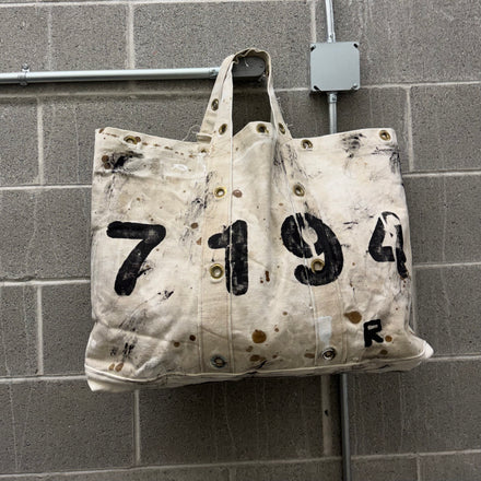 1. Heavy canvas oversized tote