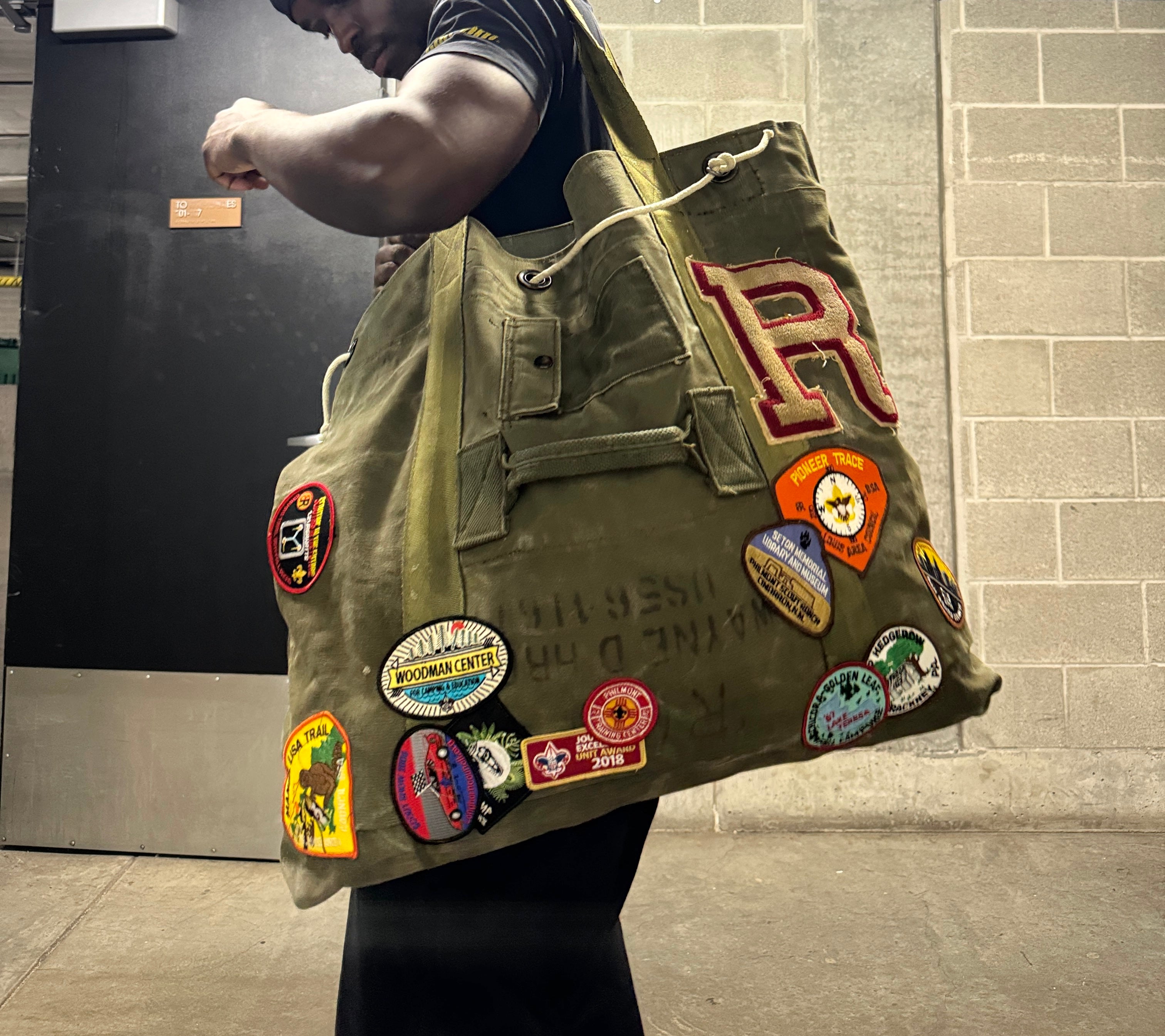 2. Heavy canvas tote bag