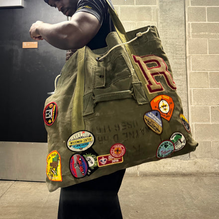 2. Heavy canvas tote bag